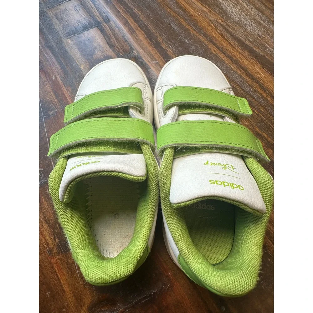 Adidas X Disney Advantage Muppets Trainers Kermit the Frog Sz 9K Toddler Sneaker